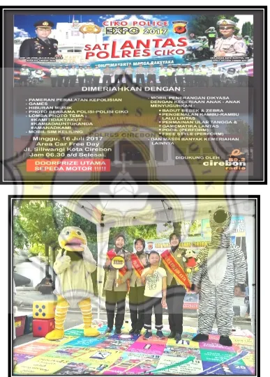 Gambar 3.2 Cirebon Kota Police Expo 2017 