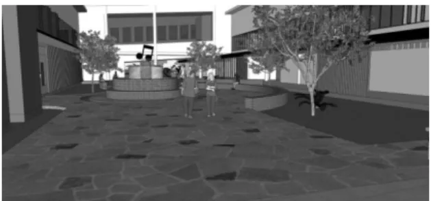 Gambar 2.3. Courtyard 