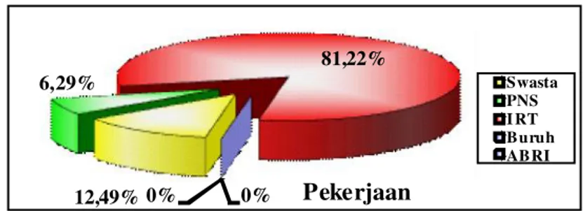 Gambar 2. Distribusi Responden Berdasarkan Pekerjaan