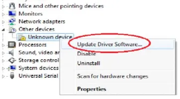 Gambar 2.14 Update Driver Software Instalisasi Software Arduino Uno 