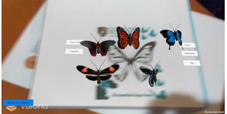 Gambar 11. Tampilan Antarmuka Scan Jenis-jenis Kupu-kupu 
