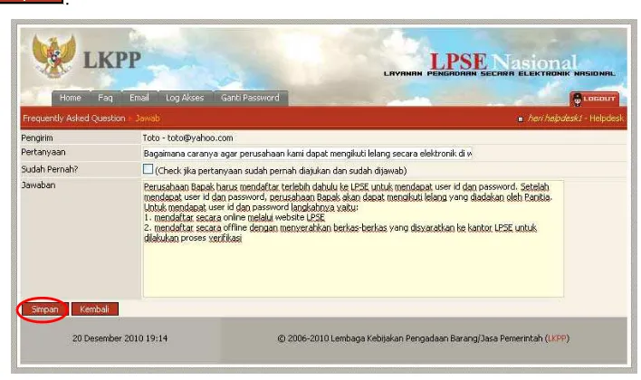 Gambar Halaman Faq 