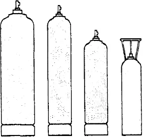 Gambar 3. Silinder Asetelin 