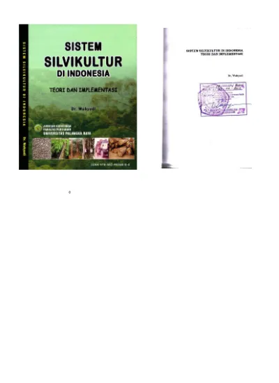 Sistem Silvikultur Di Indonesia Teori Da (1)