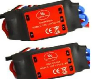 Tabel 2.3 Spesifikasi ESC Simonk 30 A 
