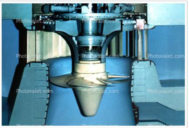 Gambar 2.5 Turbin Kaplan 
