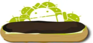 Gambar 2.13 Logo Android Eclair (Versi 2.0/2.1) 