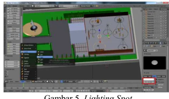 Gambar 4. Texturing Objek (1. Terompet, 2. Sepeda Kumbang Tua, 3.  Bolotu, 4. Lesung) 