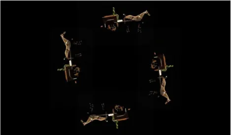 Gambar 5 Video  3D Hologram  Andong 