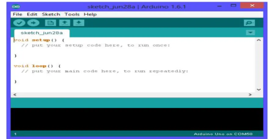 Gambar 2.8.Software Arduino 