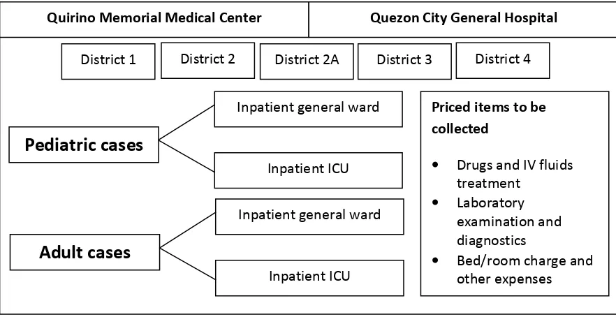 Figure 6. Estimating cost of hospitalized dengue per patient 