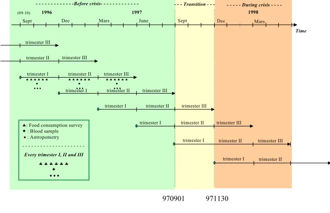 Figure 3. Data collection periods. 