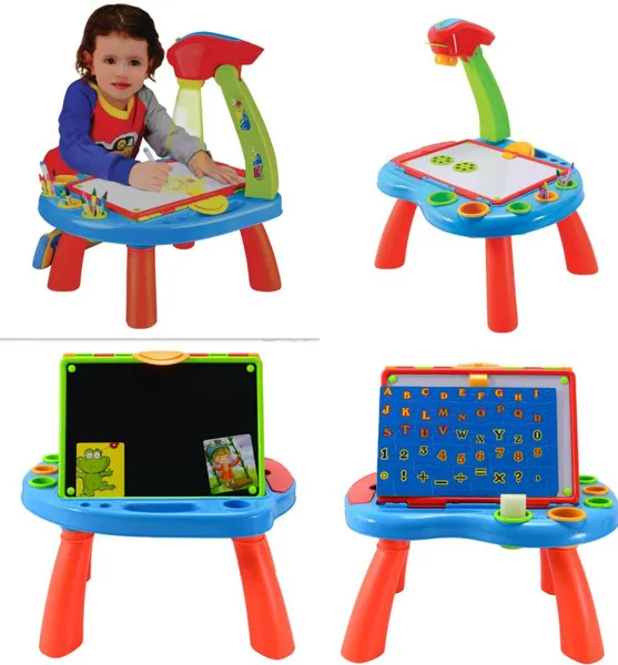 Gambar 2. 20. Kiddy Star Projector Desk and Learnig Easel  Sumber: Toys Kingdom 