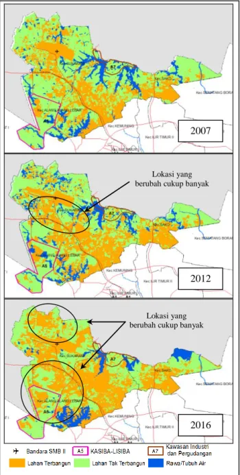 Gambar 4. Grafik Angka Migrasi Netto (NMR) Tiga  Kecamatan Bagian Utara Kota Palembang  2