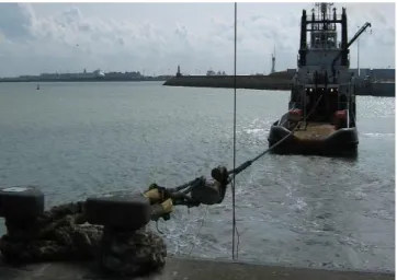 Gambar 2.10 Bollard pull test 