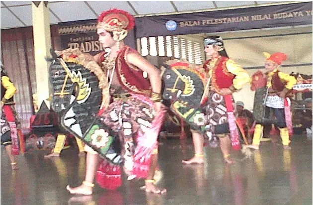 Gambar 7. Level Rendah dalam Drama Tari Tradisional Langen                       Mandrawanara di Yogyakarta 