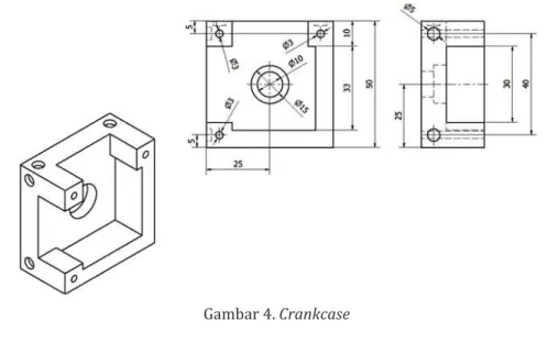 Gambar 4. Crankcase