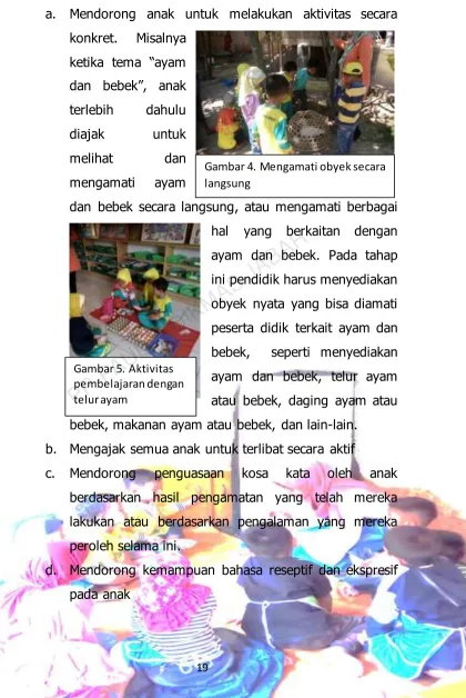 Gambar 4. Mengamati obyek secara 