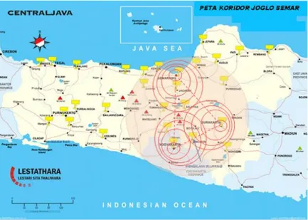 Gambar 1.4 Peta Organisasi keruangan joglo semar dalam Mustofa, 2013 