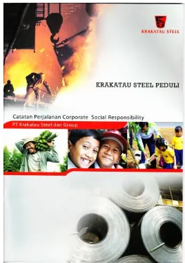 Gambar 4.3 Majalah Krakatau Steel Peduli (CSR) 