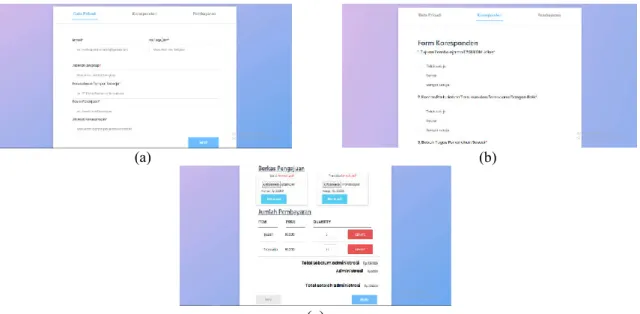 Gambar  4  merupakan  halaman  masuk  untuk  memulai  legalisir.  Sebelum  user  melakukan  legalisir,  user  akan  diminta  untuk  mengisi  NIM  dan  Nama  lengkap  nya  untun  mengecek  apakah  user  sudah  berhak  melakukan  legalisir  atau  belum