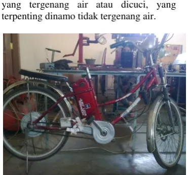 Gambar 2.7 sepeda listrik 