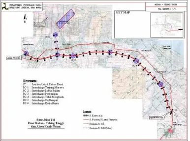 Gambar 1.1 Rencana Pengembangan Transportasi Menuju Bandar Kualanamu 