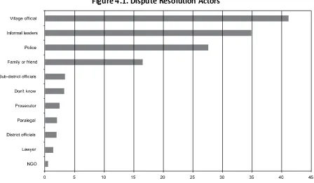 Figure 4.1. Dispute Resolution Actors