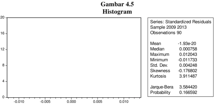 Gambar 4.5 Histogram 