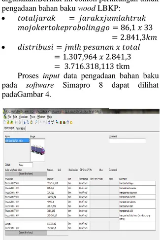 Gambar 4.Input Data Pengadaan Bahan Baku  2.  Proses Produksi 