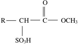Gambar 4. Struktur Kimia MESA 