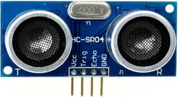 Gambar 2.3 Tampilan Sensor Ultrasonik HC-SR04 