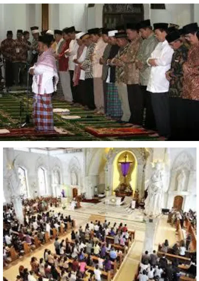 Gambar 10: Sistem upacara keagamaan 