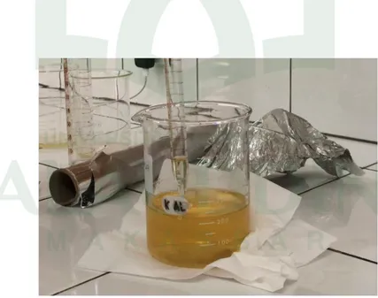 Gambar 4.1 Limbah cair laboratorium kimia hasil AAS 