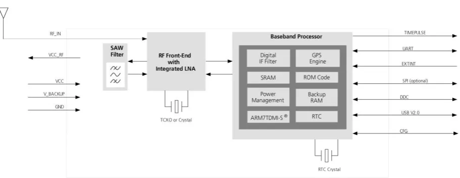 Figure 1: Block diagram (For available options refer to the product features table in section 1.2)