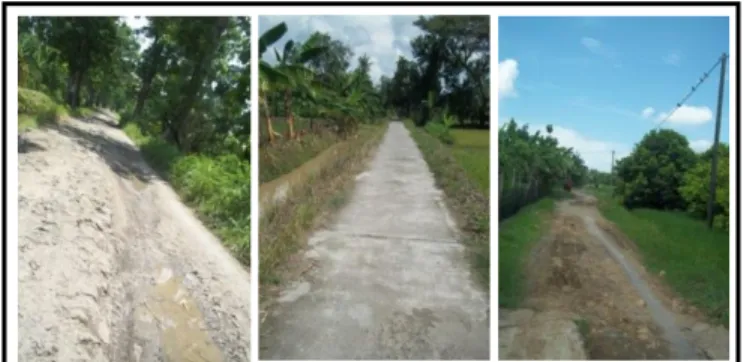 Gambar Kondisi Jalan Lingkungan di Kecamatan  Wonosalam Demak 