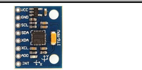 Gambar 2.9 Sensor MPU6050 Axelerator Gyro 