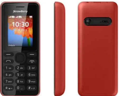 Gambar 2.6 Handphone merek Strawberry ST22. 
