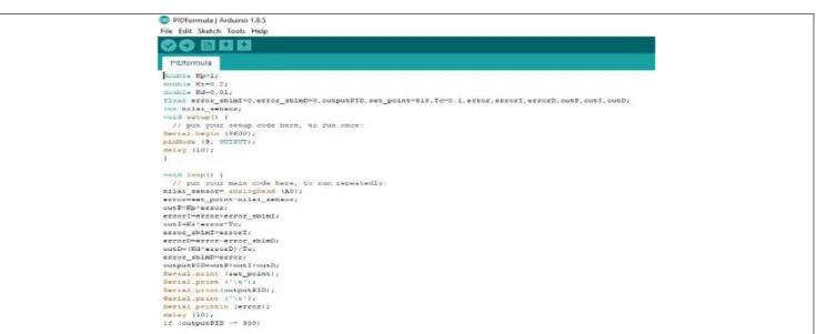 Gambar 4. Source code program 
