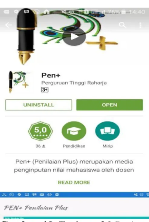 Gambar  10 . Terdapat  36 Reviews 