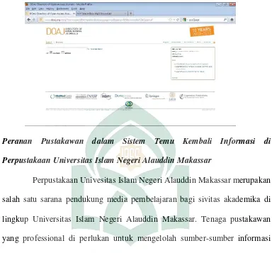 Gambar 6. Interface DOAJ (Directory of Open Access Journal) 