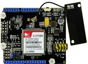 Gambar 2.7 GSM Arduino Shield 