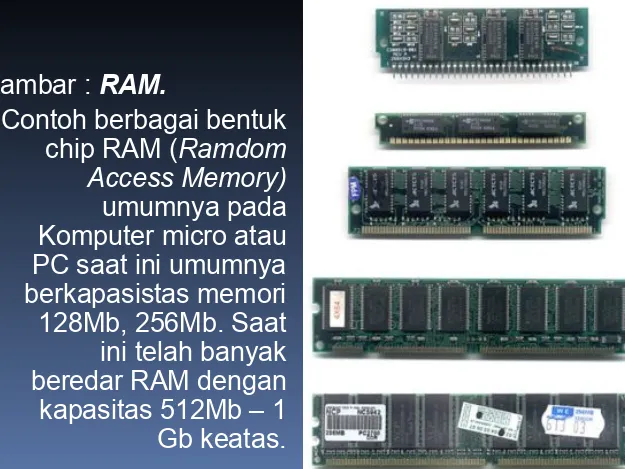 Gambar : RAM.