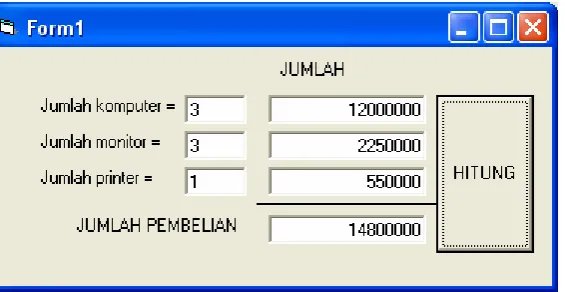 Gambar 3.10. Contoh hasil latihan 5 