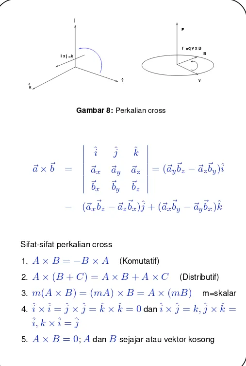 Gambar 8: Perkalian cross