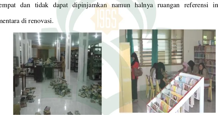 Gambar 3: Ruang Referensi Perpustakaan daerah provinsi Sulawesi selatan