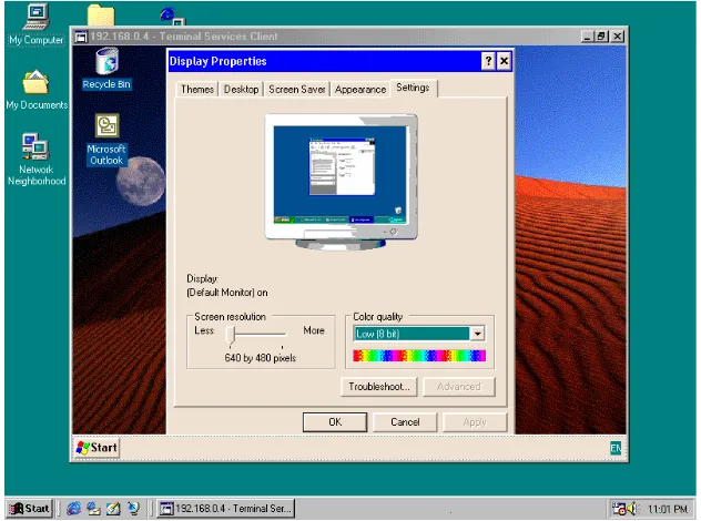 Gambar 8.31 Destop Windows XP Professional 