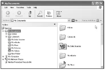 Gambar 5.8. Menu File pada Windows Explorer telah Hilang 