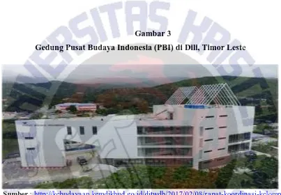 Gedung Pusat Budaya Indonesia (PBI) di Dili, Timor LestGambar 3 e 