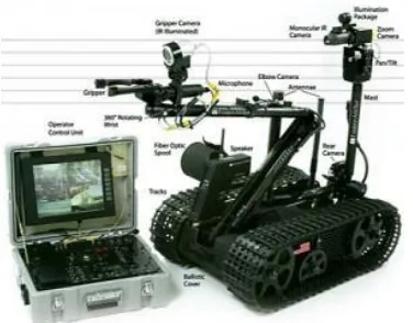 Gambar 2.6 Mobile Robot dan Remote Control 